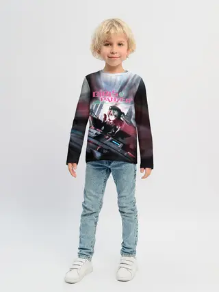 Детский лонгслив / Девушки и танки | Арису Симада