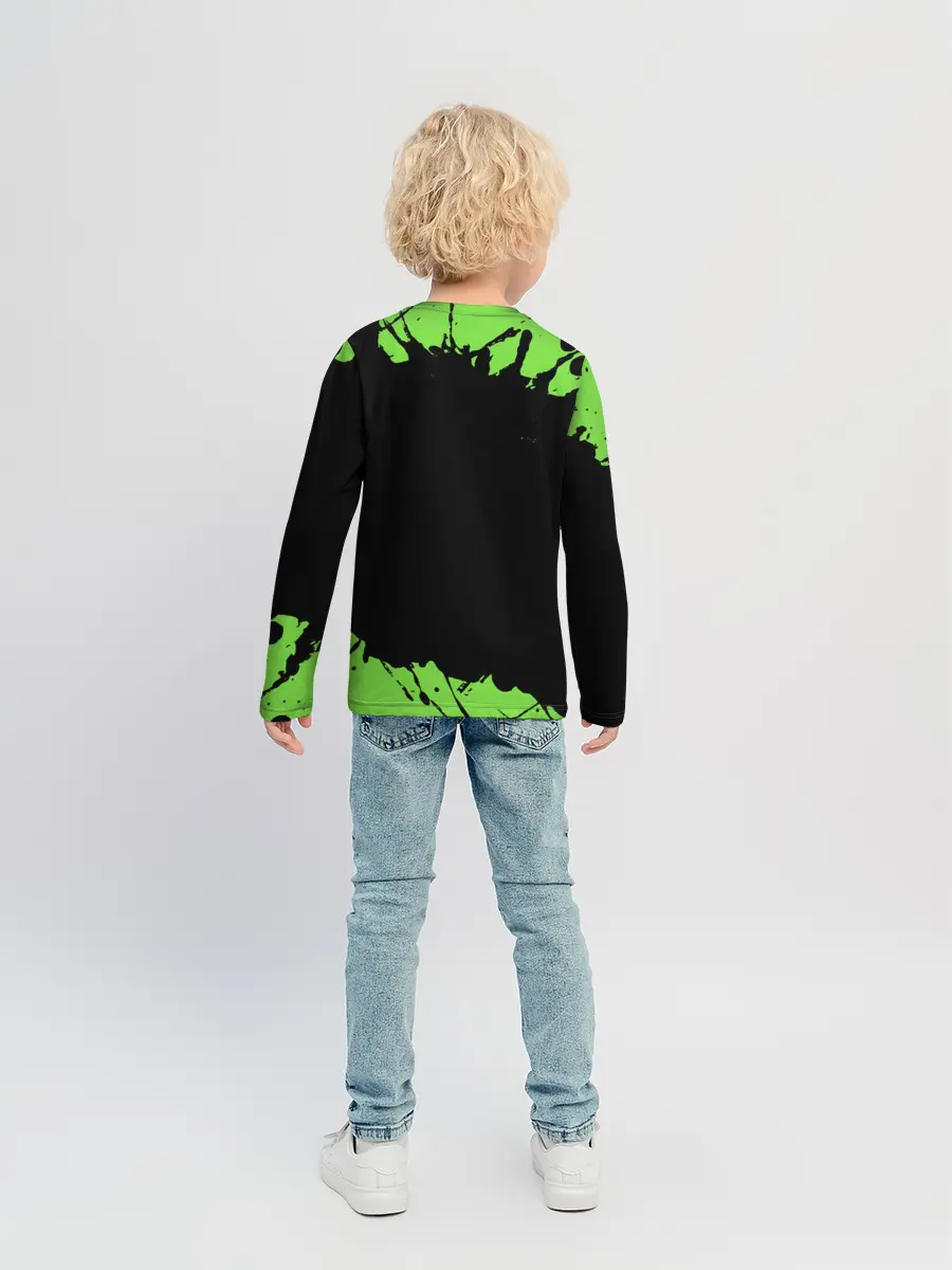 Детский лонгслив / Поп Ит / Симпл Димпл - Краска