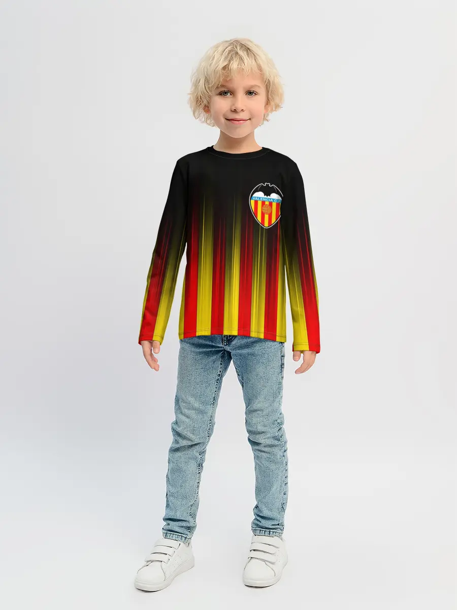 Детский лонгслив / FC VALENCIA / ФК ВАЛЕНСИЯ