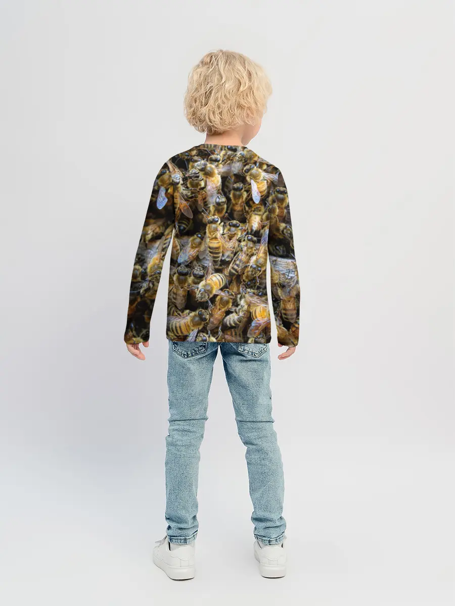 Детский лонгслив / Пчёлы
