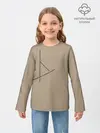 Детский лонгслив / Геометрия