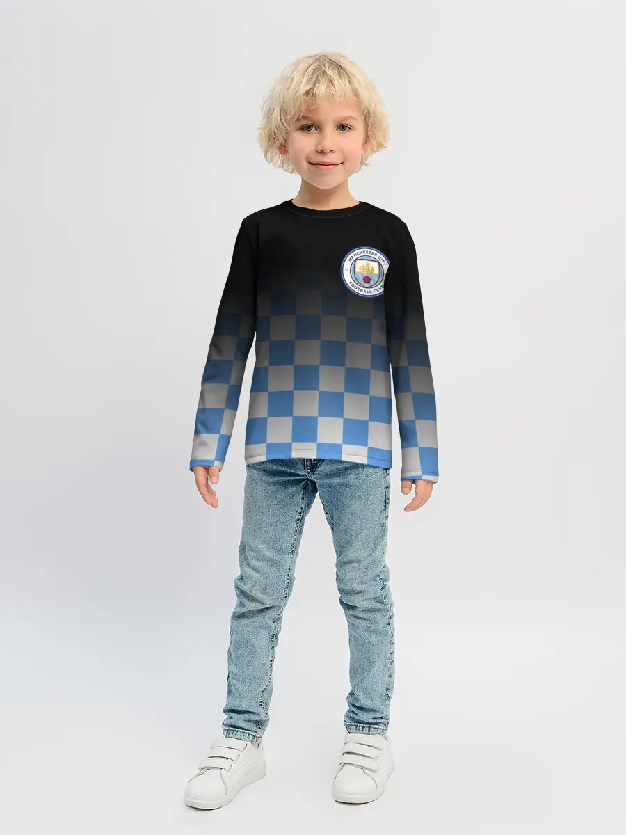 Детский лонгслив / МАНЧЕСТЕР СИТИ / МАНЧЕСТЕР