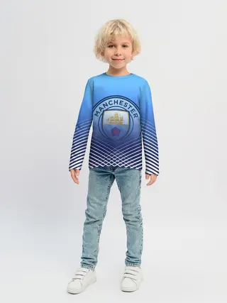 Детский лонгслив / МАНЧЕСТЕР СИТИ / МАНЧЕСТЕР