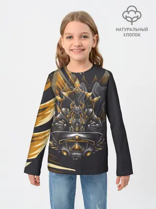 Детский лонгслив / Монстр