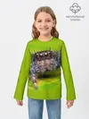 Детский лонгслив / ПАУК МАКРО