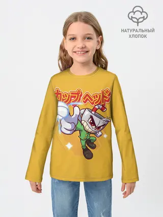 Детский лонгслив / Anime Cup