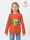 Детский лонгслив / CupHead x Mario