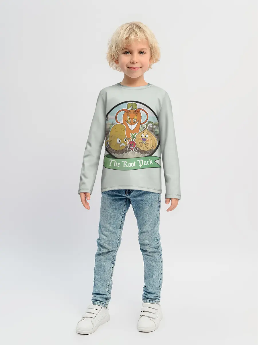 Детский лонгслив / The Root Pack