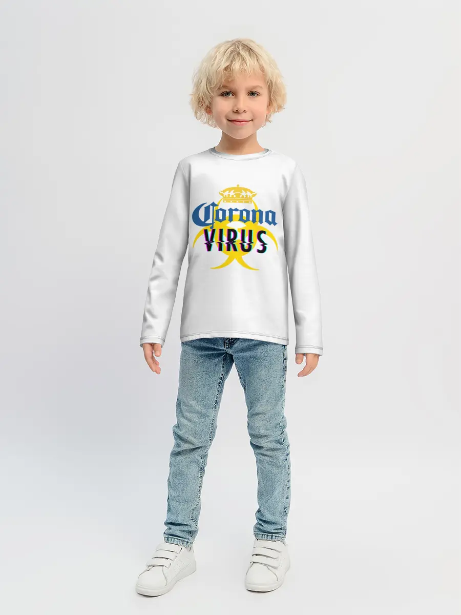 Детский лонгслив / Корона Виоус