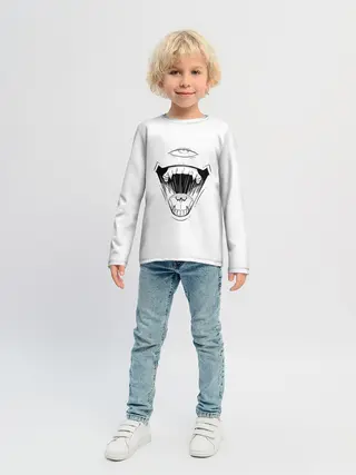 Детский лонгслив / Sukunas Laugh