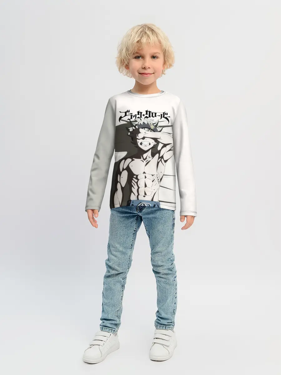 Детский лонгслив / Мощный мускулистый торс Аста