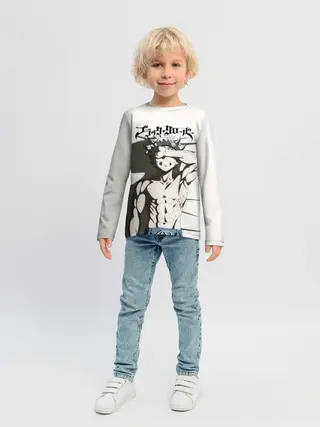 Детский лонгслив / Мощный мускулистый торс Аста