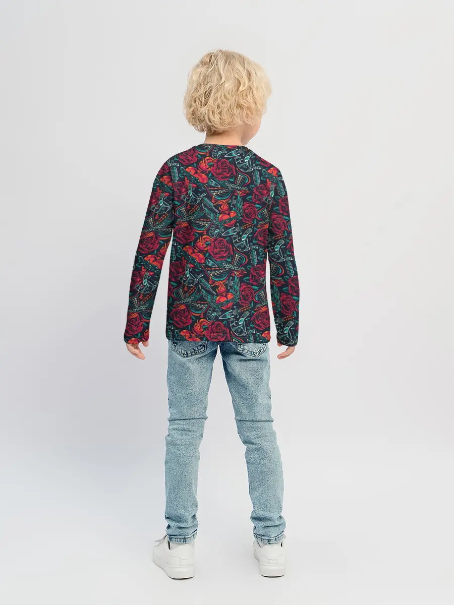 Детский лонгслив / Тату мастер