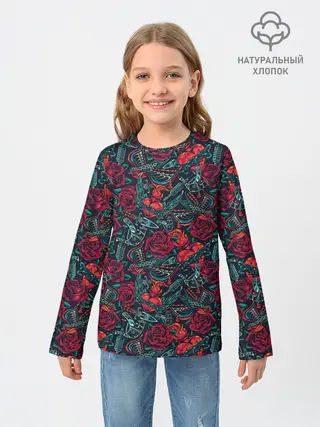 Детский лонгслив / Тату мастер