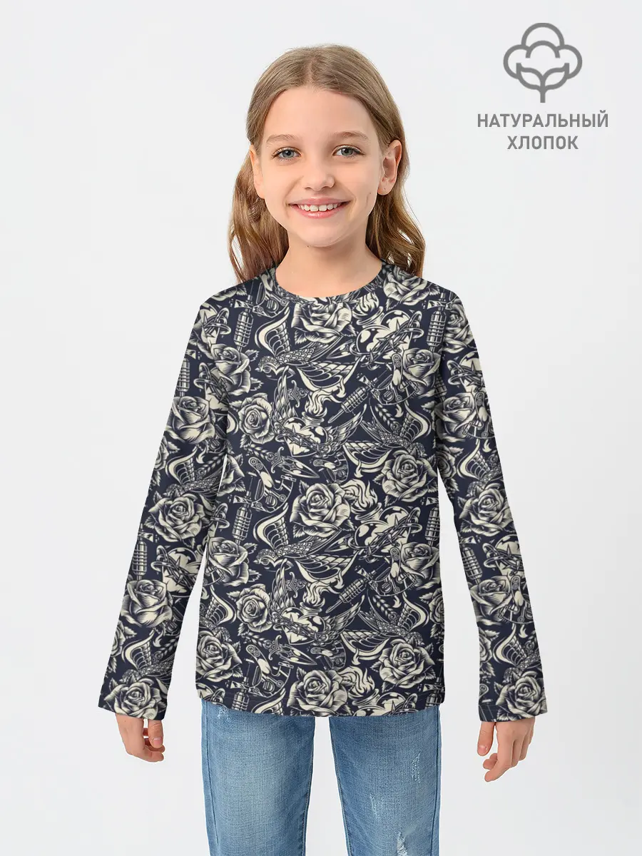 Детский лонгслив / Тату мастер