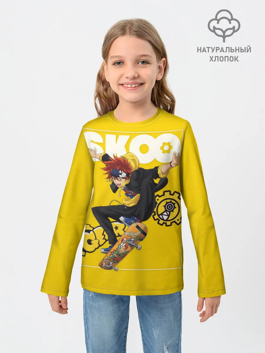 Детский лонгслив / SK8 the Infinity, Реки Кян