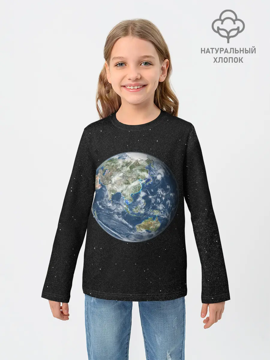 Детский лонгслив / ПланеТа ЗемЛя