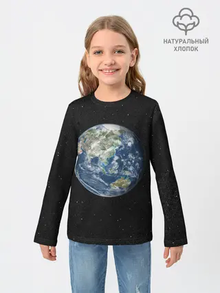 Детский лонгслив / ПланеТа ЗемЛя