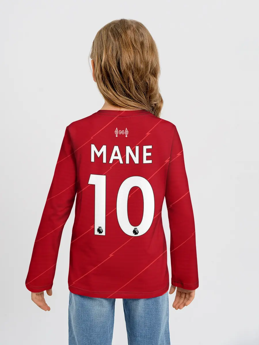 Детский лонгслив / Мане Ливерпуль форма 2021/2022
