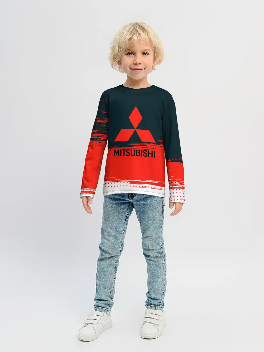 Детский лонгслив / MITSUBISHI | МИТСУБИШИ