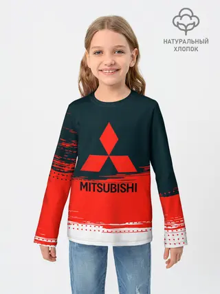 Детский лонгслив / MITSUBISHI | МИТСУБИШИ