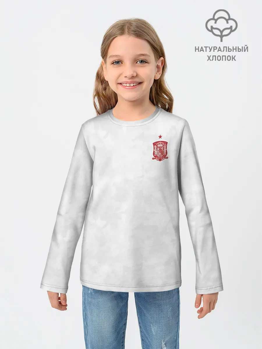 Детский лонгслив / форма сборной Испании