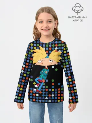 Детский лонгслив / Хей, Арнольд!