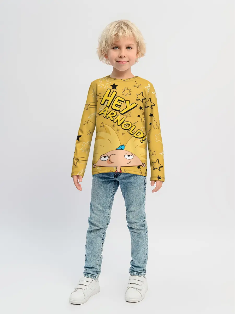 Детский лонгслив / Эй, Арнольд!