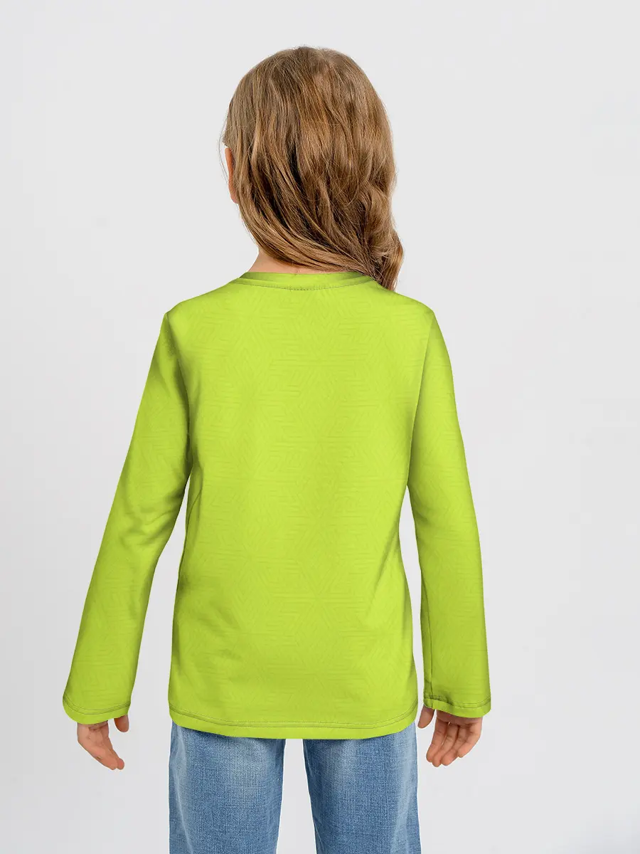 Детский лонгслив / Форма Чехия гостевая