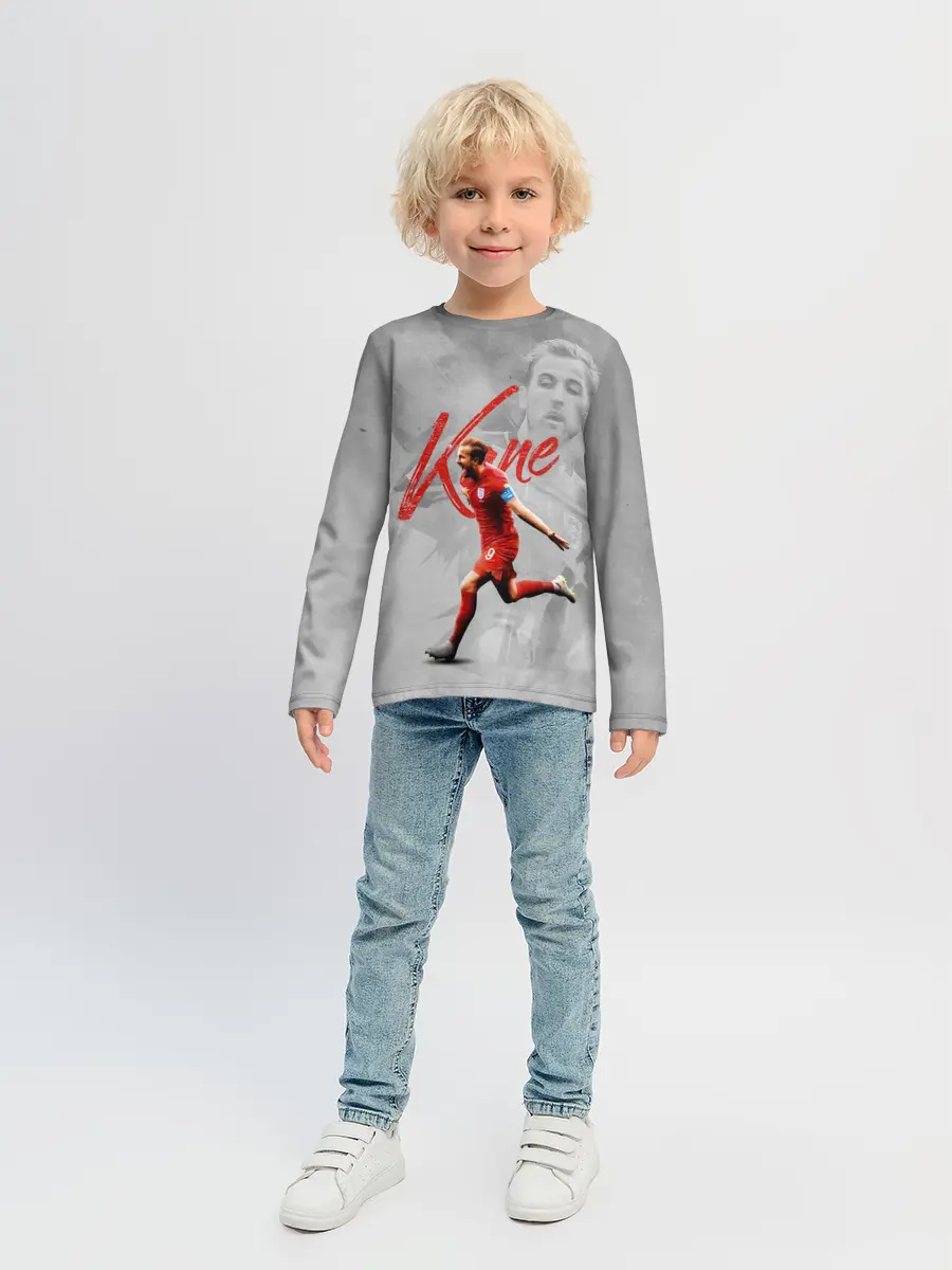 Детский лонгслив / Harry Kane footballer