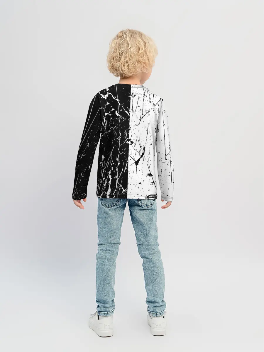 Детский лонгслив / ЧБ ГРАНЖ | RED BUTTERFLY