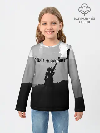 Детский лонгслив / Nier Automata