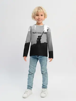 Детский лонгслив / Nier Automata