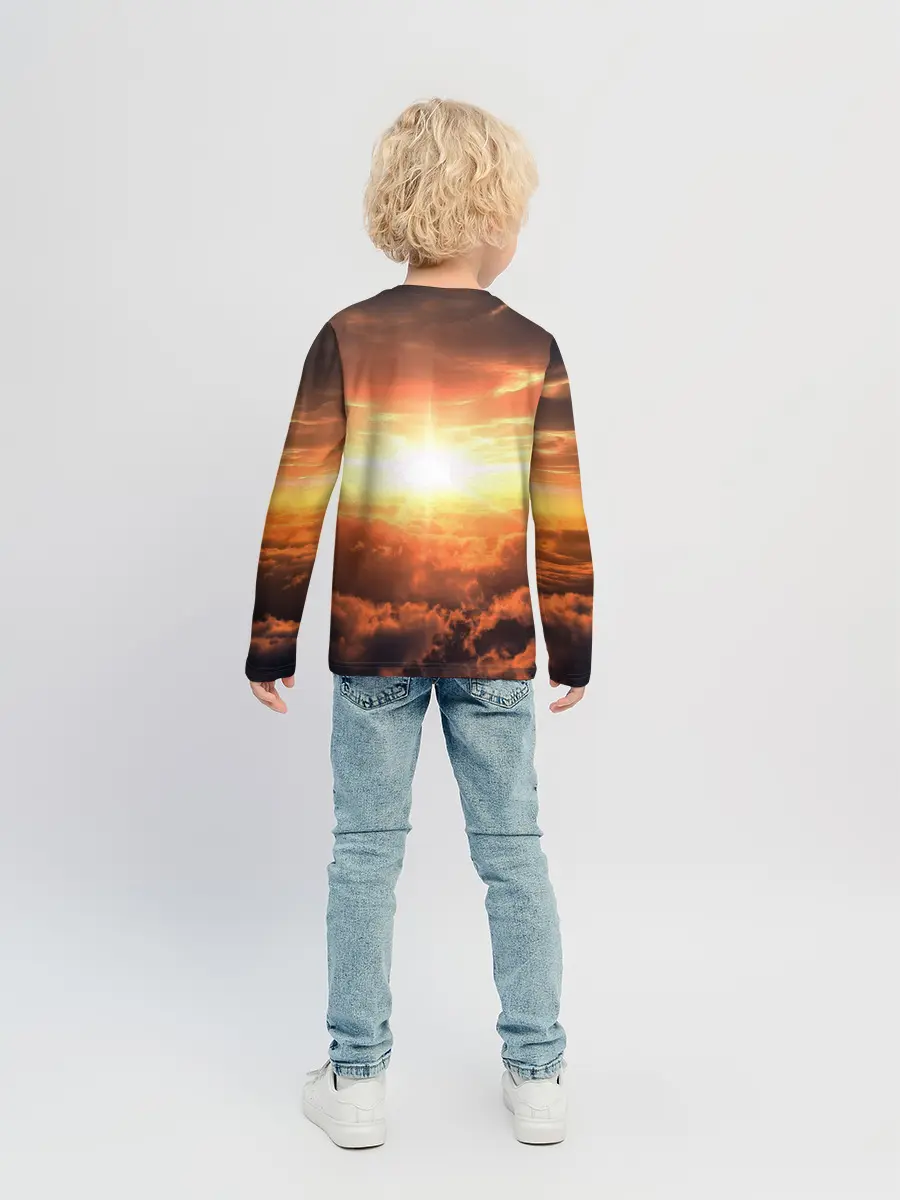 Детский лонгслив / Волчица Хоро