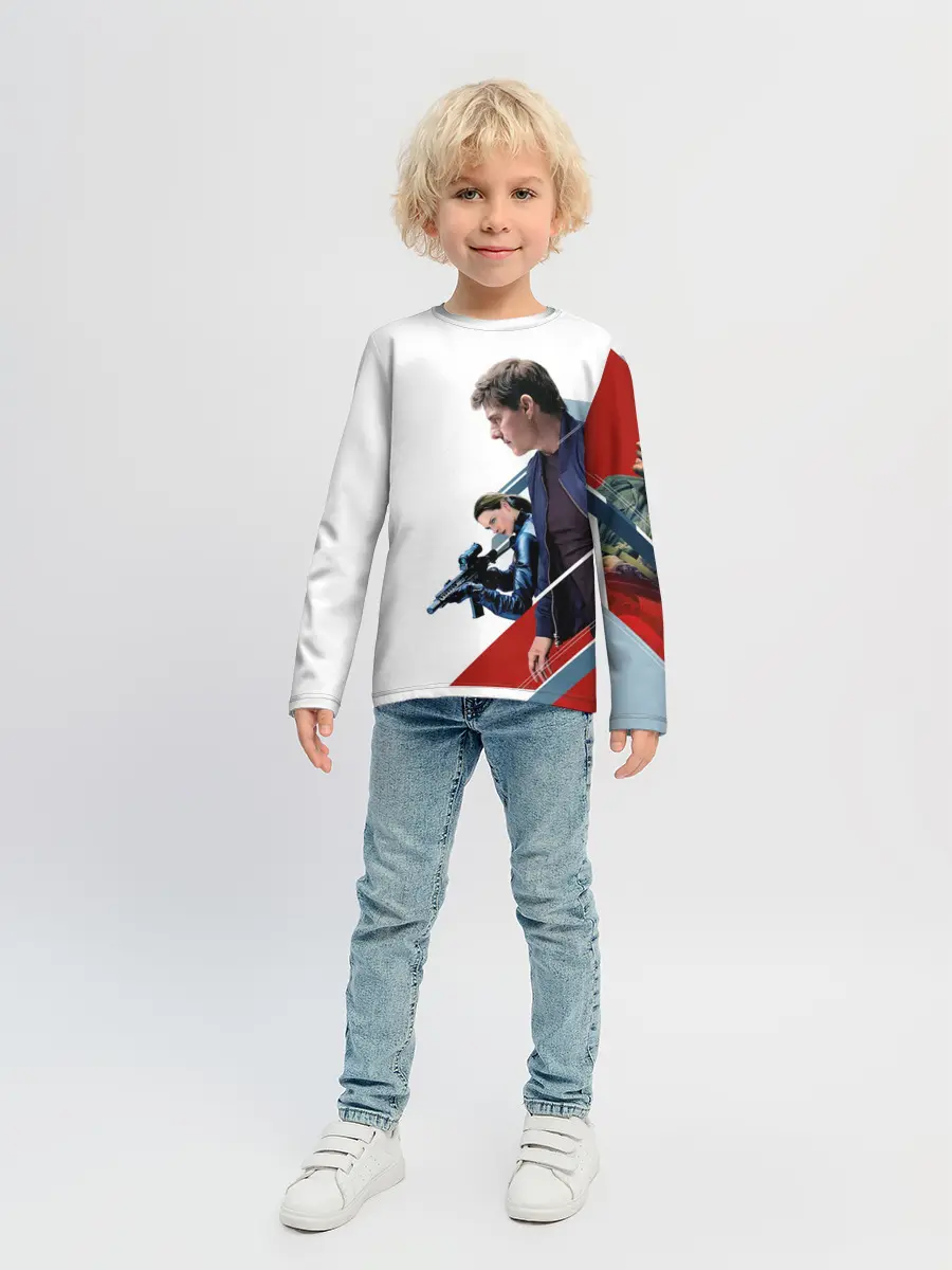 Детский лонгслив / Mission: Impossible Art