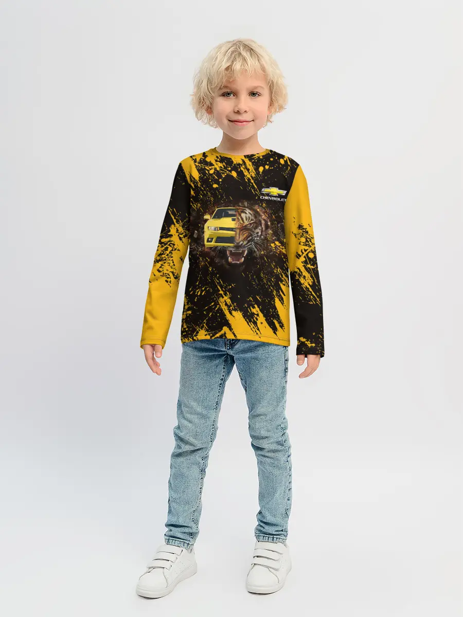 Детский лонгслив / Chevrolet