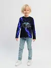 Детский лонгслив / THE WITCHER МОЛНИЯ BLUE