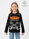 Детский лонгслив / KTM MOTORCYCLES / КТМ МОТОЦИКЛЫ