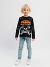 Детский лонгслив / KTM MOTORCYCLES / КТМ МОТОЦИКЛЫ