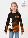 Детский лонгслив / KTM MOTORCYCLES / КТМ МОТОЦИКЛ