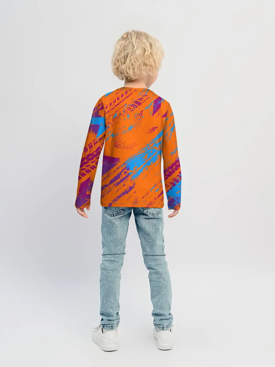 Детский лонгслив / KTM MOTORCYCLES / КТМ МОТОЦИКЛЫ