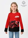 Детский лонгслив / KTM MOTORCYCLES / КТМ МОТОЦИКЛ