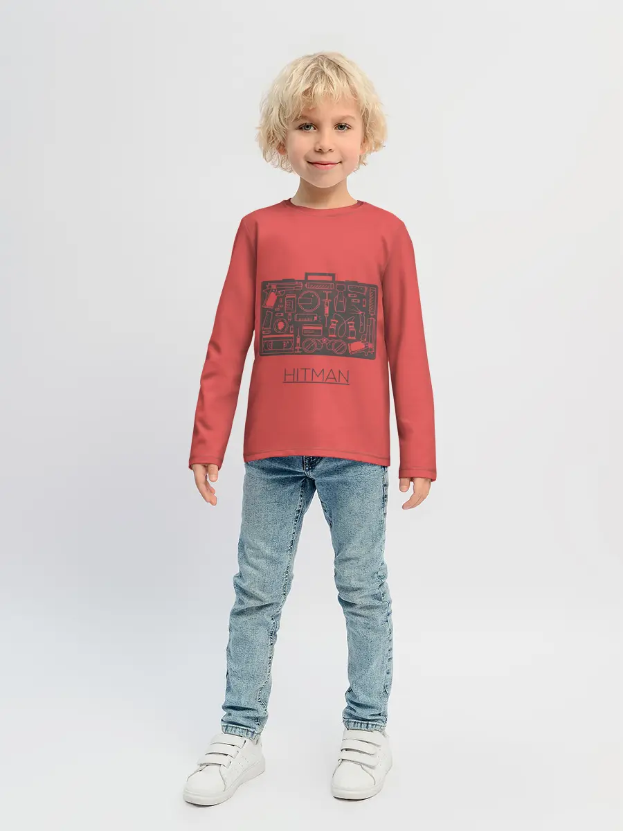 Детский лонгслив / Secret case