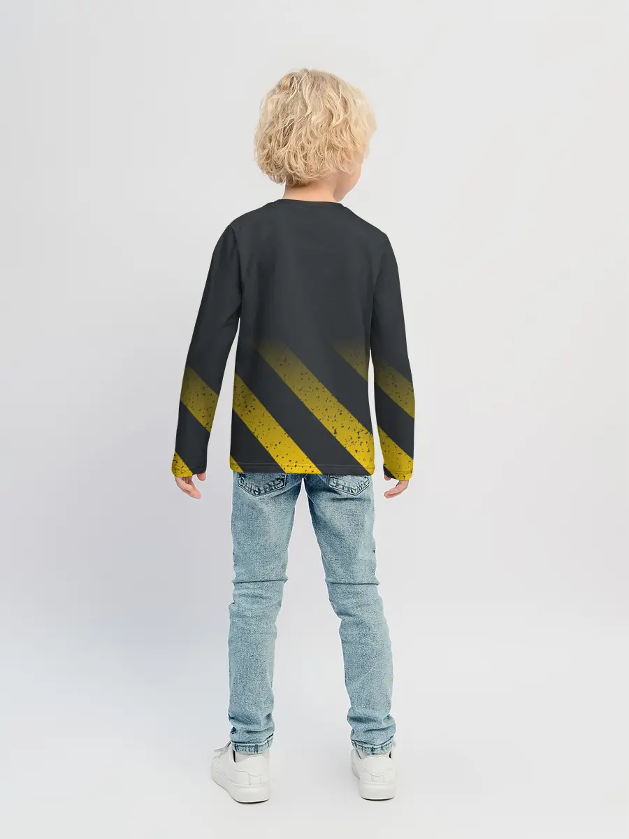 Детский лонгслив / Black
