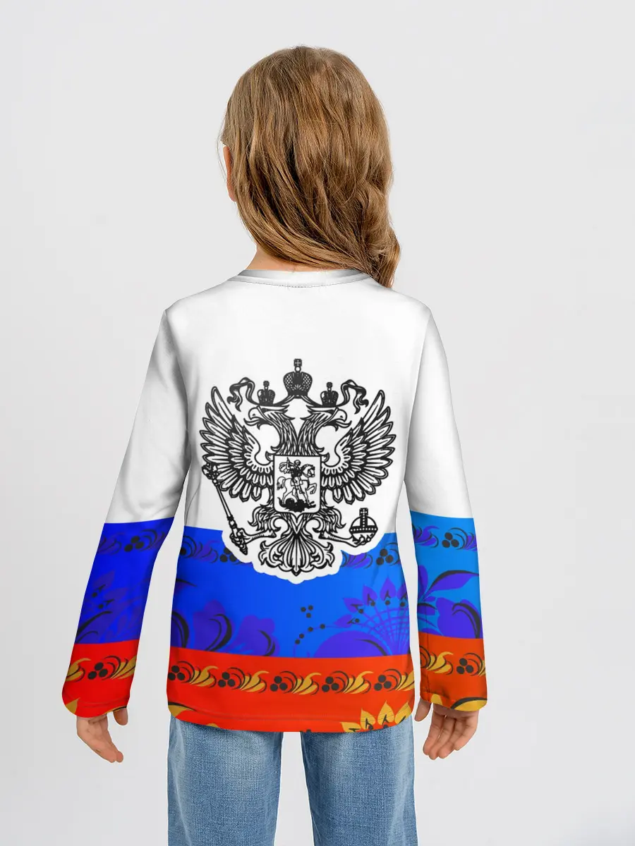 Детский лонгслив / Russia 3