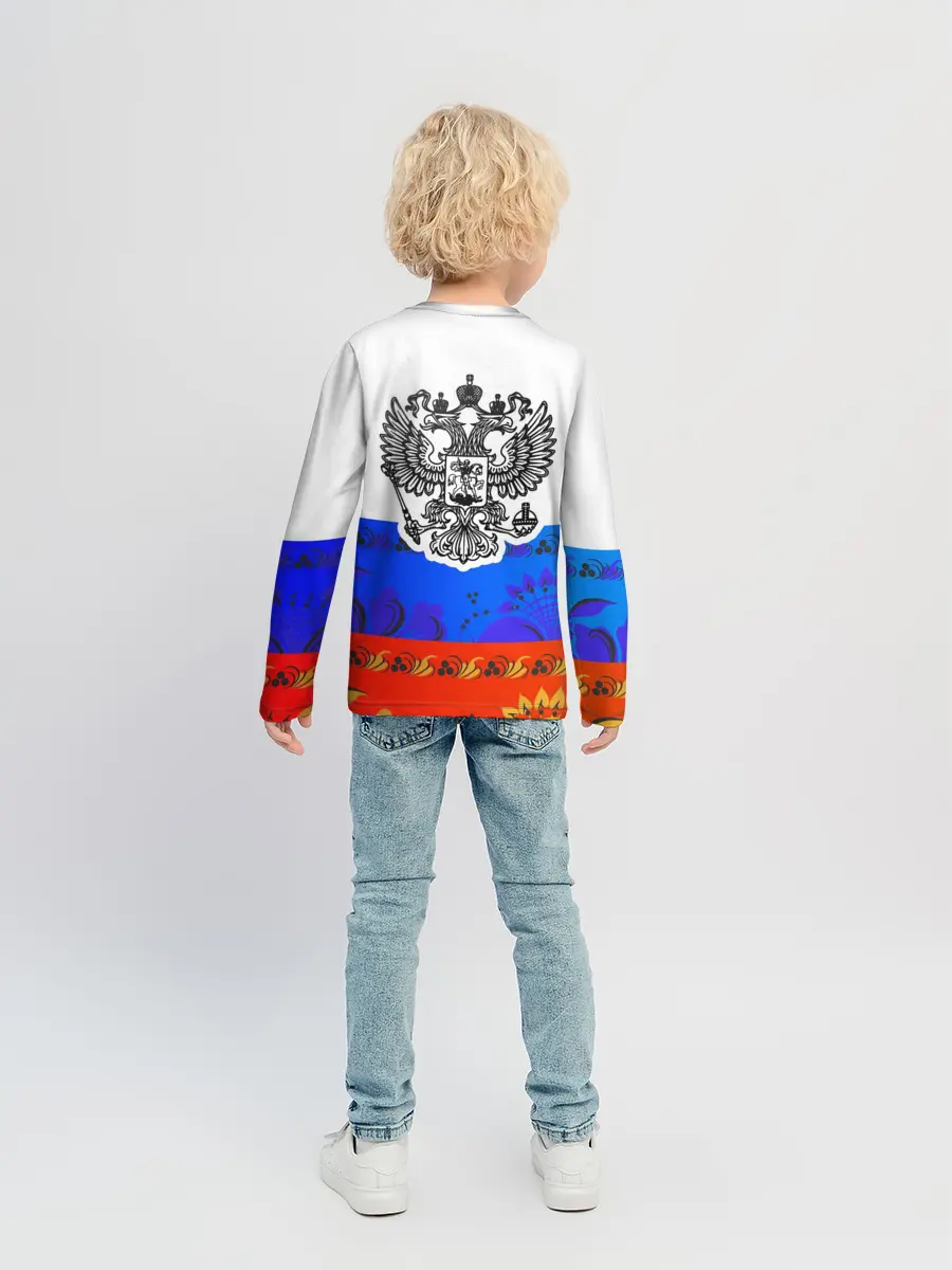Детский лонгслив / Russia 3