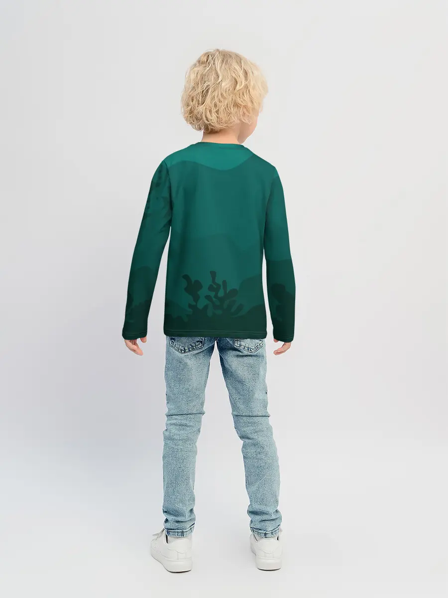 Детский лонгслив / Русалка