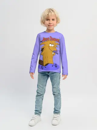 Детский лонгслив / Крутые бобры. Норберт