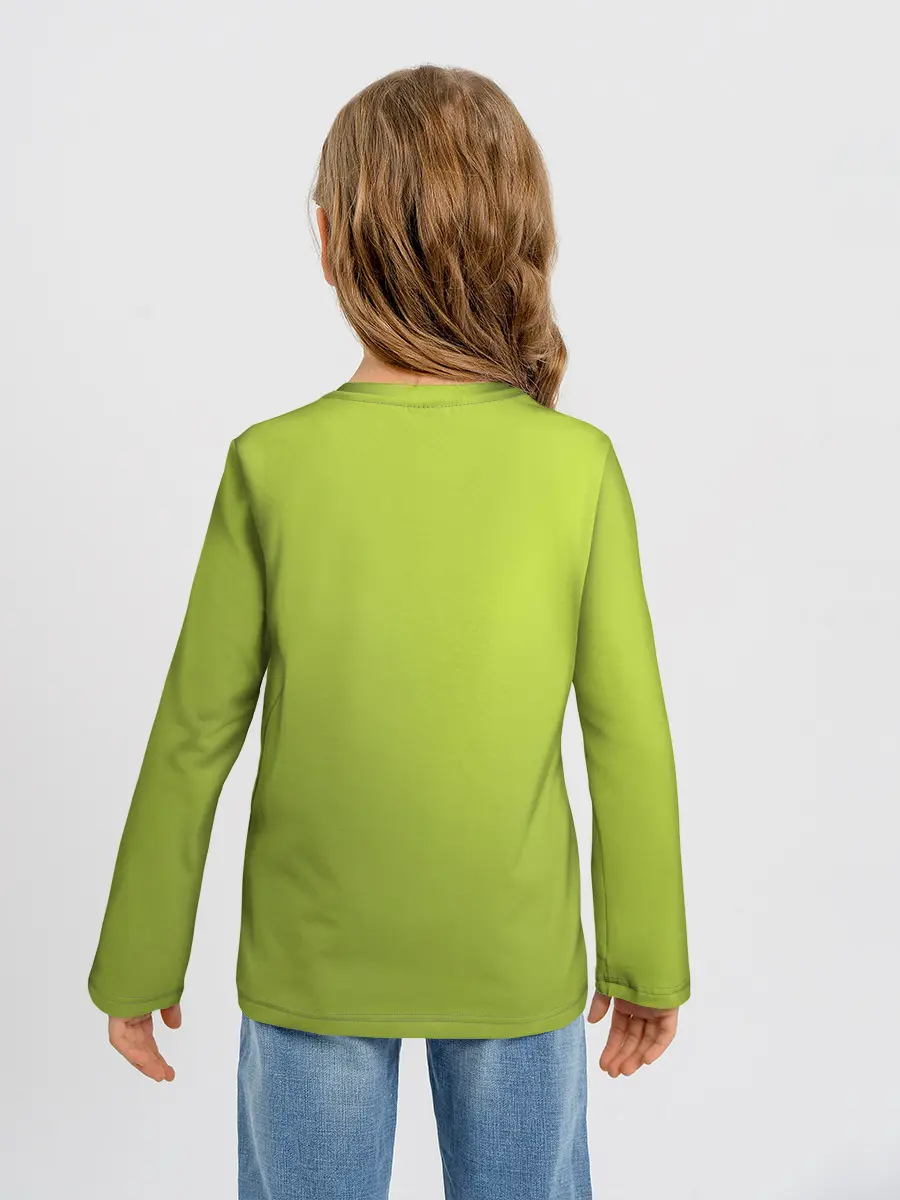 Детский лонгслив / Крутые бобры. Деггет