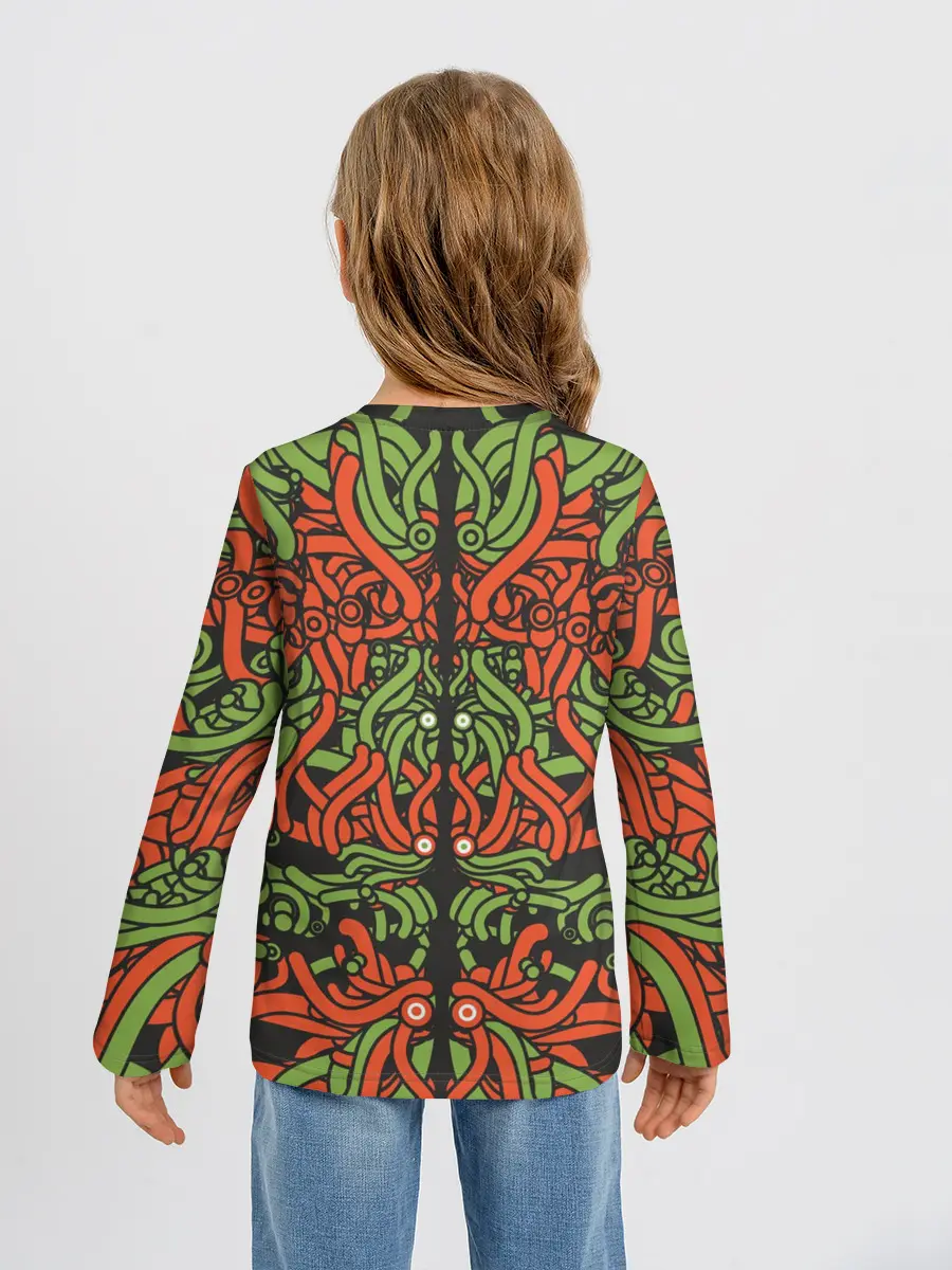 Детский лонгслив / Щупальца пришельца